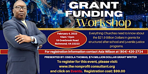 Grant Funding Workshop
