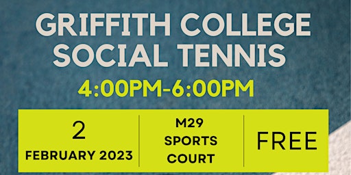 Griffith College Social Tennis Club