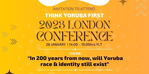Think Yoruba First Conference 2023