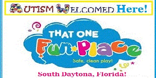 Autism Welcomed Decal "Jumping for Autism Acceptance " @ That One Fun Place!
