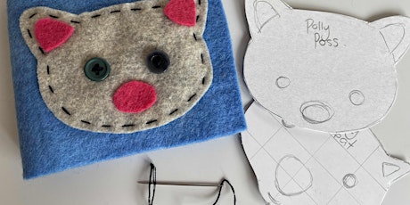 Learn to Stitch for kids with Polly Poss & Brownie Wombat