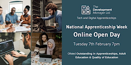 Online Open Day (West Midlands, UK ) Tuesday 7th February  7pm
