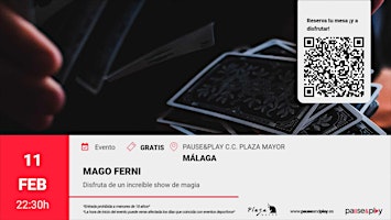 Show de Magia Mago Ferni Pause&Play Plaza Mayor (Málaga)