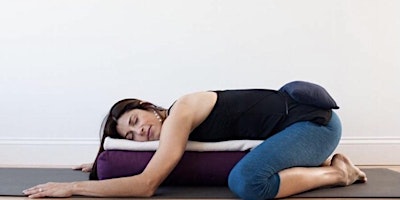 Restorative Yoga to relax, restore and rejuvenate. primary image