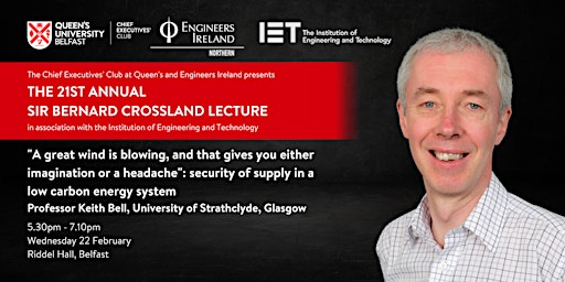Sir Bernard Crossland Lecture 2023