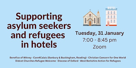 Supporting Asylum Seekers and Refugees in Hotels