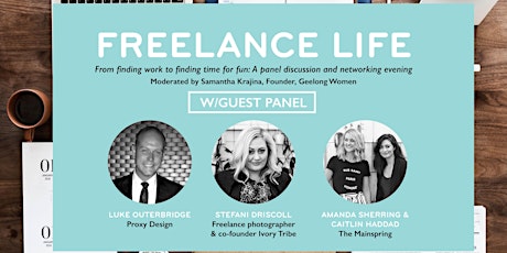 Freelance life - Panel and networking evening primary image