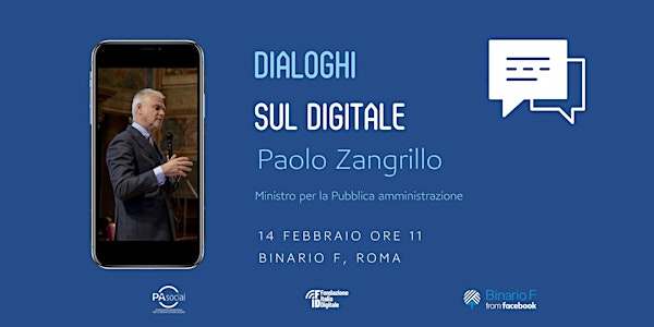 Dialoghi sul digitale: primo appuntamento con Paolo Zangrillo