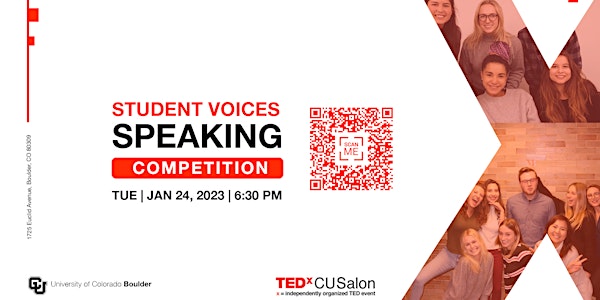 TEDxCUSalon: Student Voices Speaking Competition