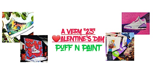 A Very 23 Valentine's Day Puff N Paint