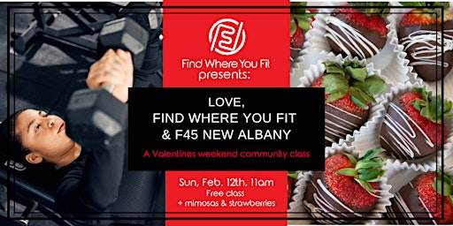 Love, Find Where You Fit and F45 New Albany