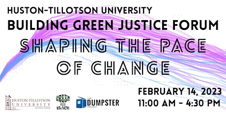 Building Green Justice Forum: Shaping the Pace of Change