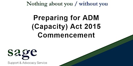 Preparing for ADM (Capacity) Act 2015 Commencement: Galway primary image