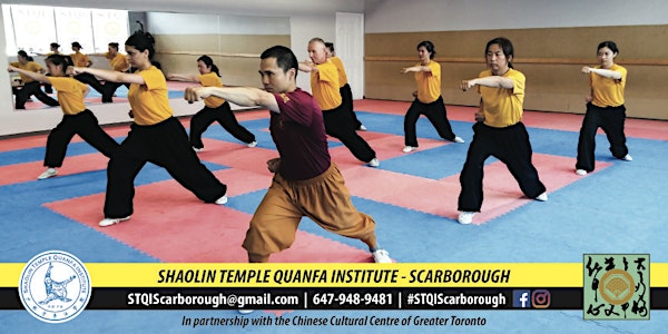 Free Shaolin Kung Fu and Qi Gong Open House SCARBOROUGH