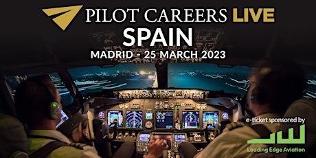 Pilot Careers Live España - Madrid 25 marzo, 2023