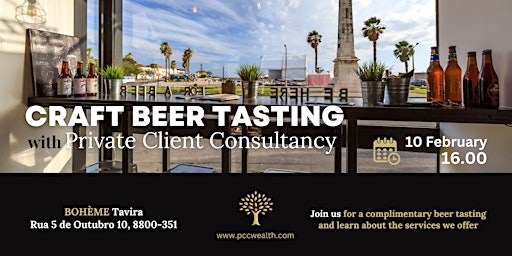 Craft Beer Tasting With Private Client Consultancy
