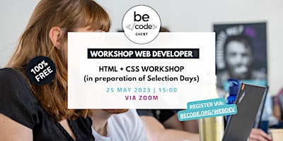 BeCode Gent – Code Workshop HTML + CSS