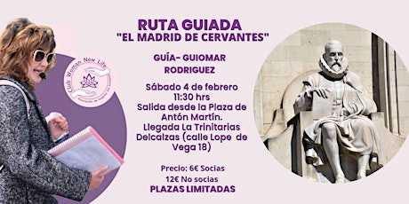 RUTA GUIADA EL MADRID DE CERVANTES