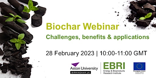 Biochar Webinar - Challenges, benefits and applications.