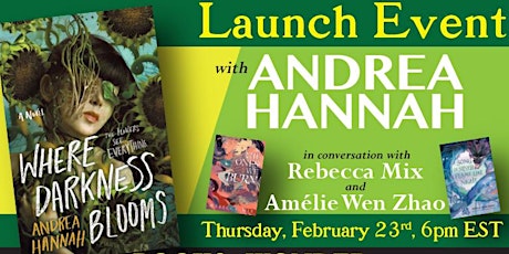 Book Launch | Where Darkness Blooms by Andrea Hannah