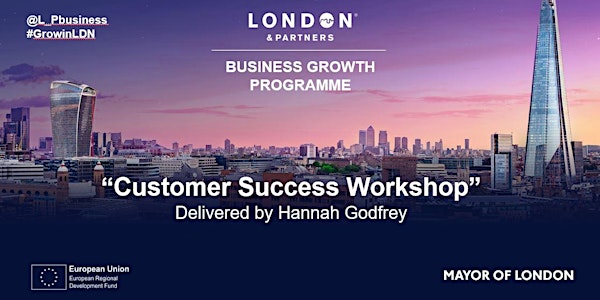 "Customer Success Workshop" delivered by Hannah Godfrey