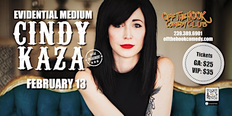 Evidential Medium Cindy Kaza Brings Her Sell-Out Show To Naples, Florida!