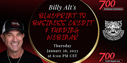 Billy Alt's Business Credit & Funding Training Class!