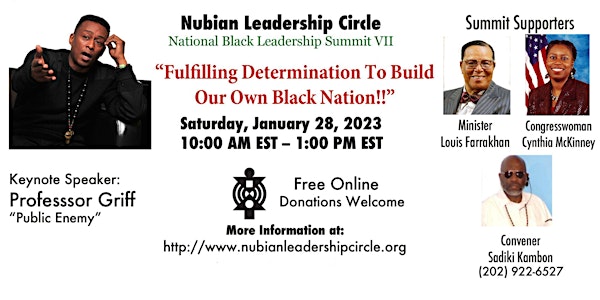 Nubian Leadership Circle Summit VII