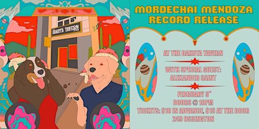 Mordechai Mendoza Record Release with Alexander Saint
