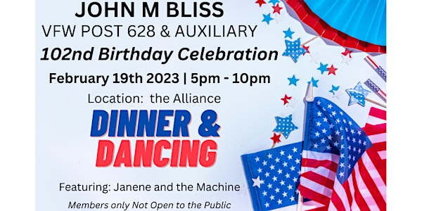 JM Bliss VFW Post 628 & Aux Birthday Party