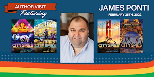 In Person Book Signing Event with author James Ponti