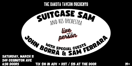 Suitcase Sam & His Orchestra with John Borra and Sam Ferrara