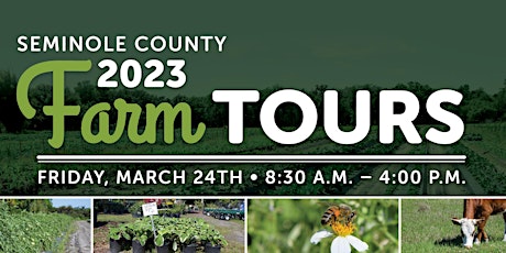 Seminole County Farm Tour 2023 (In person!)