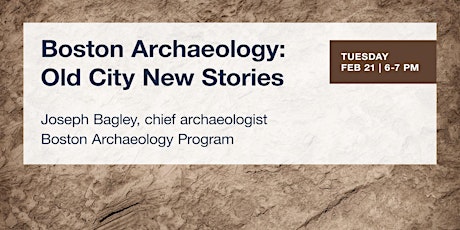 Boston Archaeology: Old City New Stories