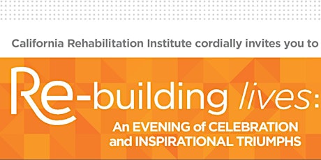 Re-building lives: An evening of celebration & inspirational triumphs primary image
