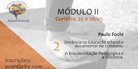 Documentação Pedagógica e a Prática Educativa na Educação Infantil - Módulo II - Paulo Fochi
