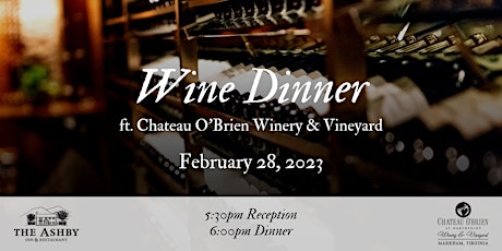 Wine Dinner Featuring Chateau O'Brien