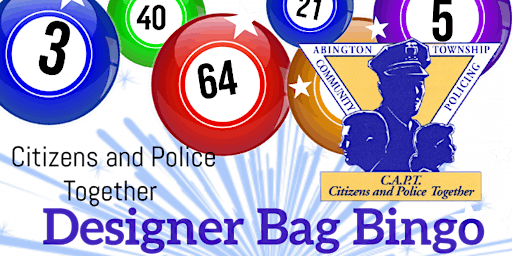 Citizens and Police Together (C.A.PT.) Designer Bag Bingo