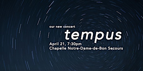 Tempus presented by Cantiamo primary image