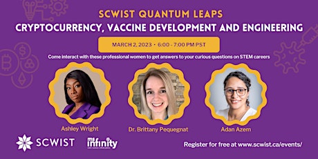 SCWIST Quantum Leaps - Cryptocurrency, vaccine development and engineering