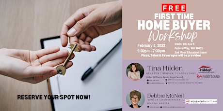 FIRST TIME HOME BUYER WORKSHOP