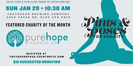 Pints and Poses - January Pure Hope Foundation primary image