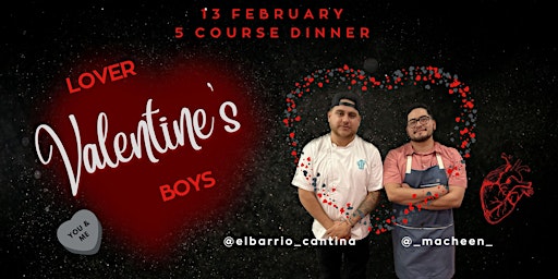 Valentine’s Dinner 2/13/23 by #LoverBoys