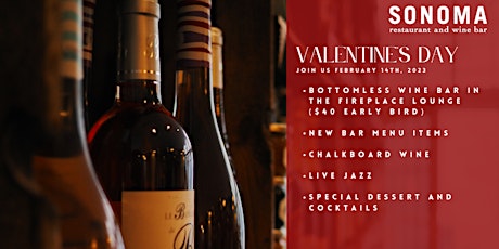 Valentine's Day at Sonoma's Fireplace Lounge
