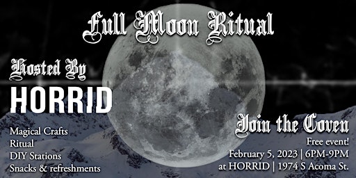 Full Snow Moon Ritual