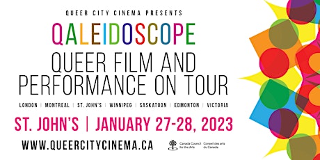 QALEIDOSCOPE – QUEER FILM AND PERFORMANCE ON TOUR 2023 • St. John's