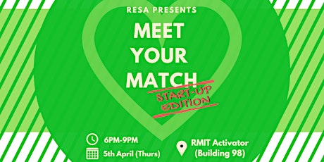 RESA: Meet Your Match START-UP EDITION primary image