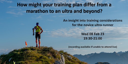 How does ultra marathon training differ from marathon training?