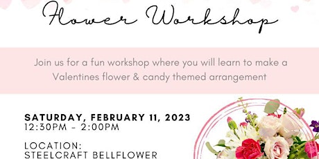 Mobile Makers: Darling Details Floral Arrangment Workshop