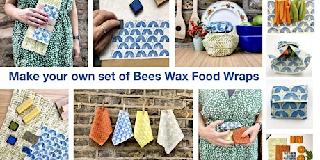 Imagem principal do evento Make and Print Your Own Bees Wax Food Wraps